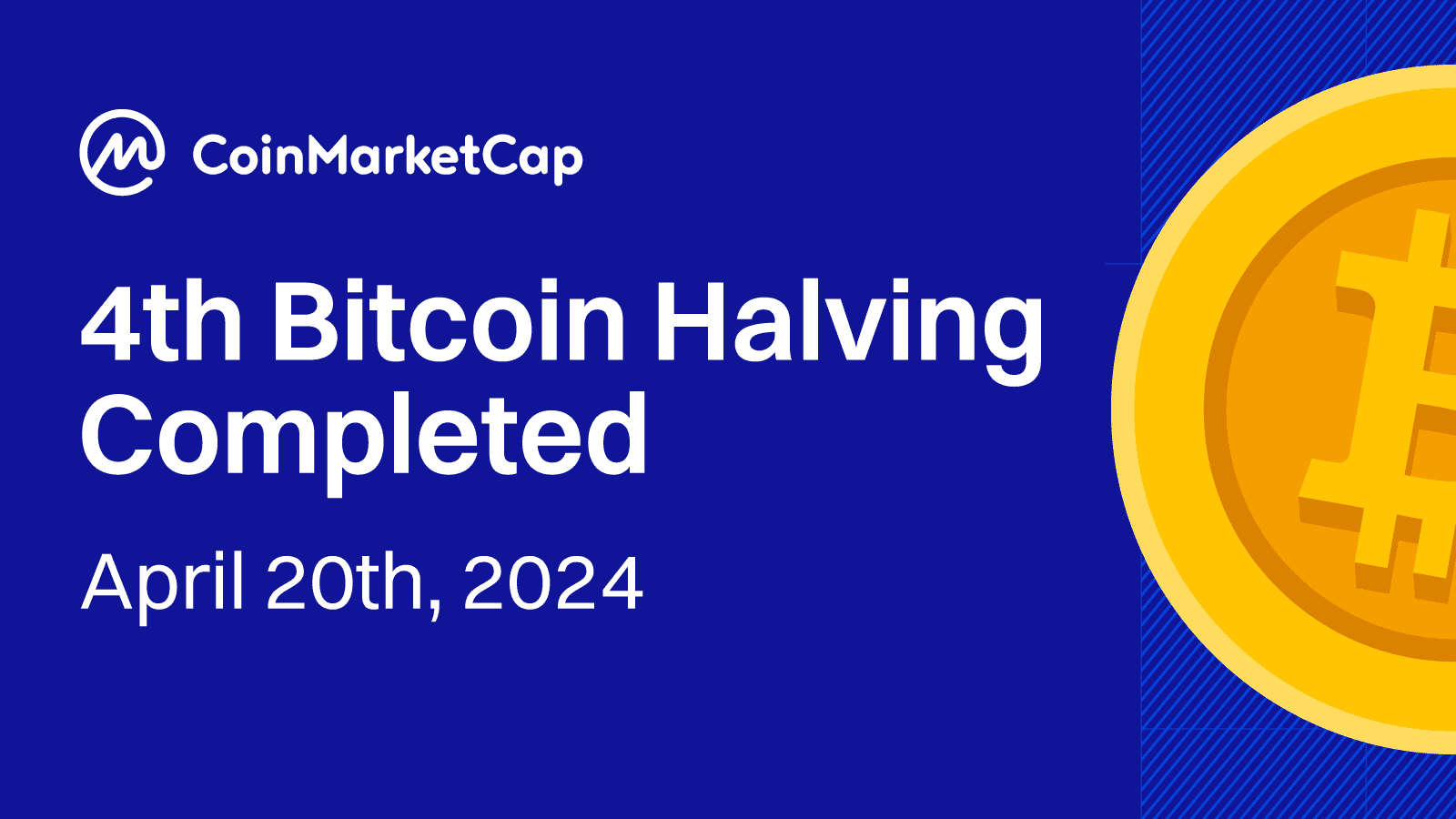 Bitcoin Halving Completed