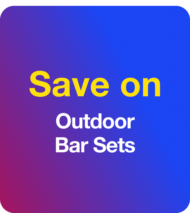 Save On Outdoor Bar Sets