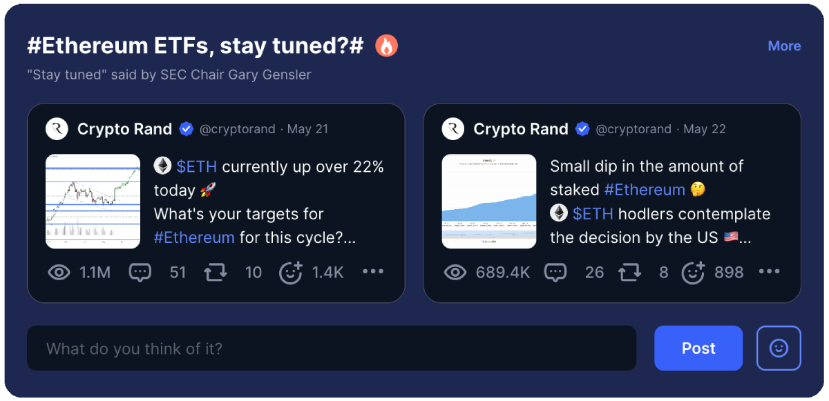 Join CoinMarketCap Community