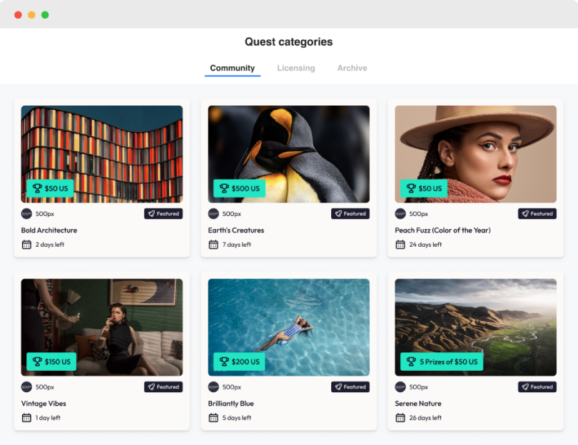 Explore open quests