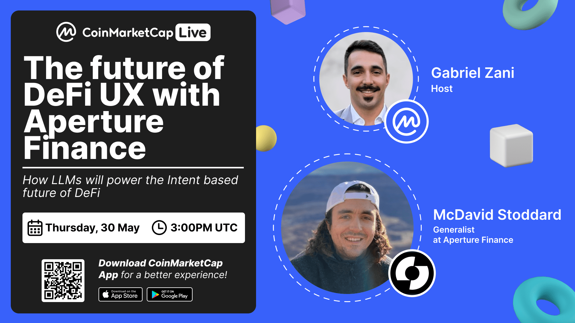 CMC Live: The future of DeFi UX with Aperture Finance