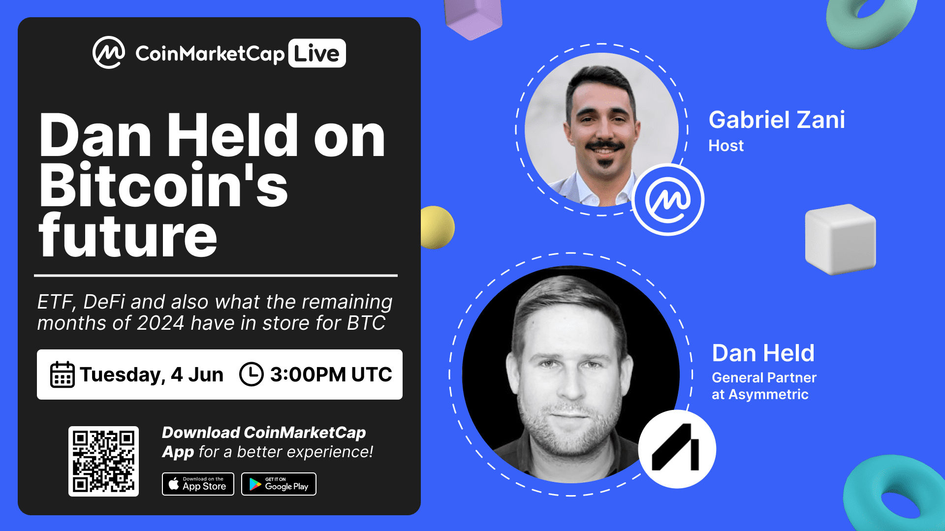 CMC Live: Dan Held on Bitcoin's future