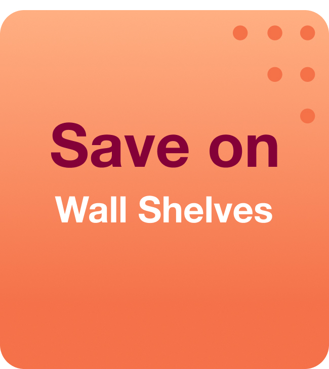 Save on Wall Shelves
