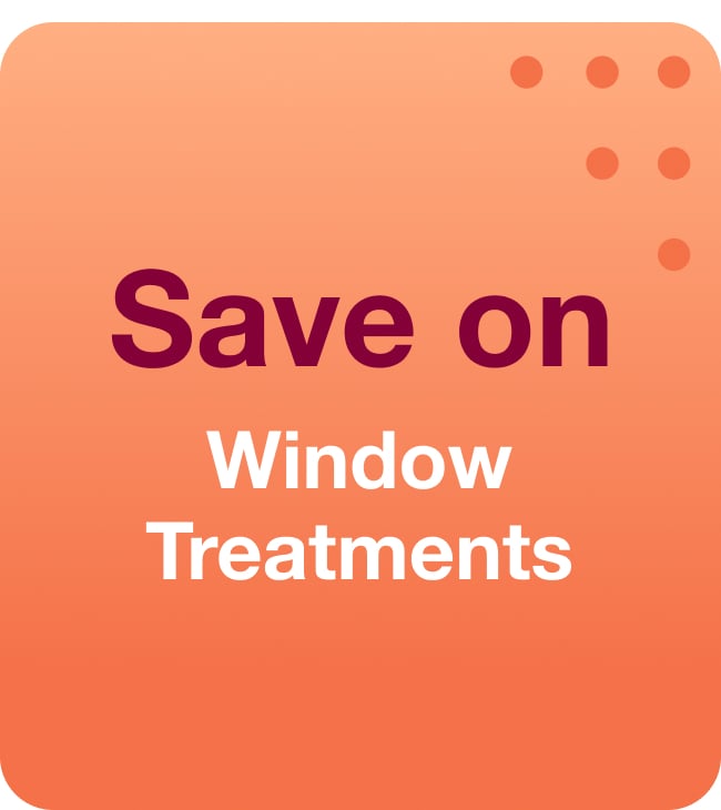 Save on Window Treatments