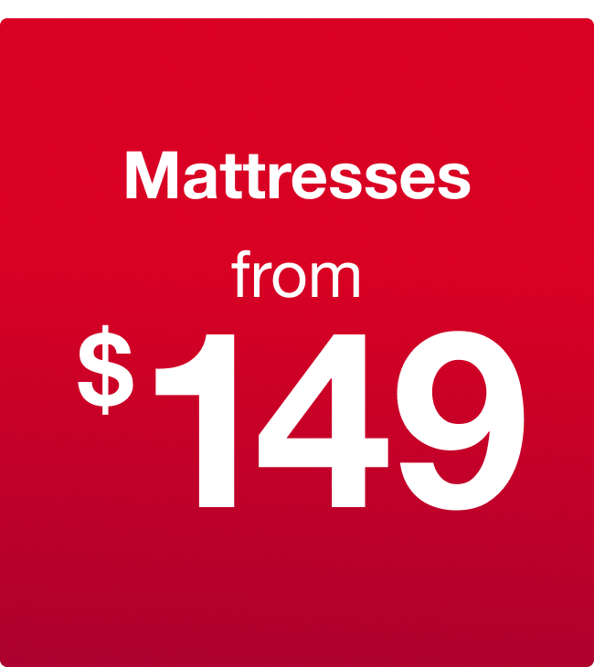 Mattresses from $149