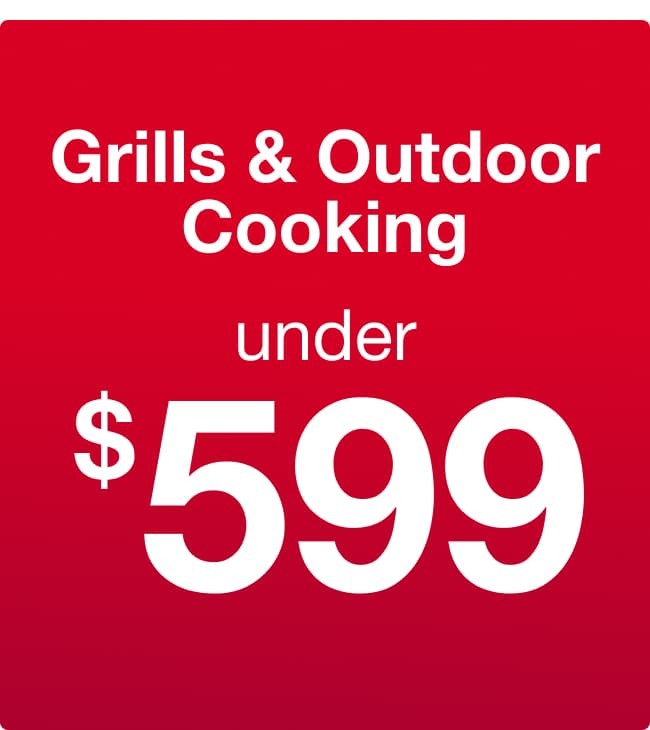 Grills and Outdoor Cooking Under $599