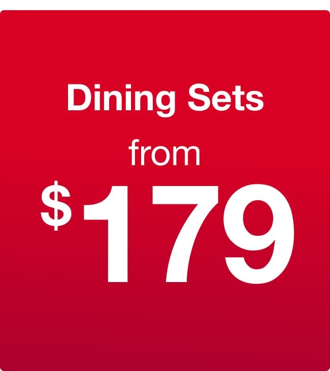 Dining Sets from $179