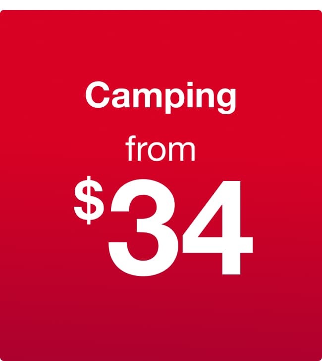 Camping from $34