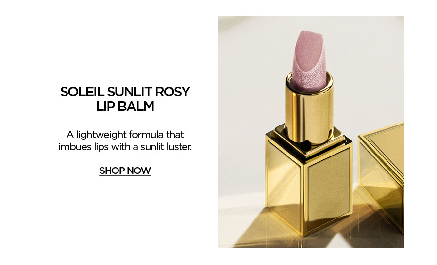 SOLEIL SUNLIT ROSY LIP BALM
