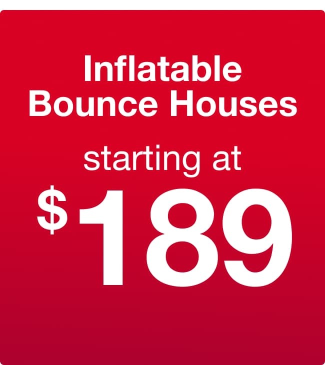 Inflatable Bounce Houses Starting at $189