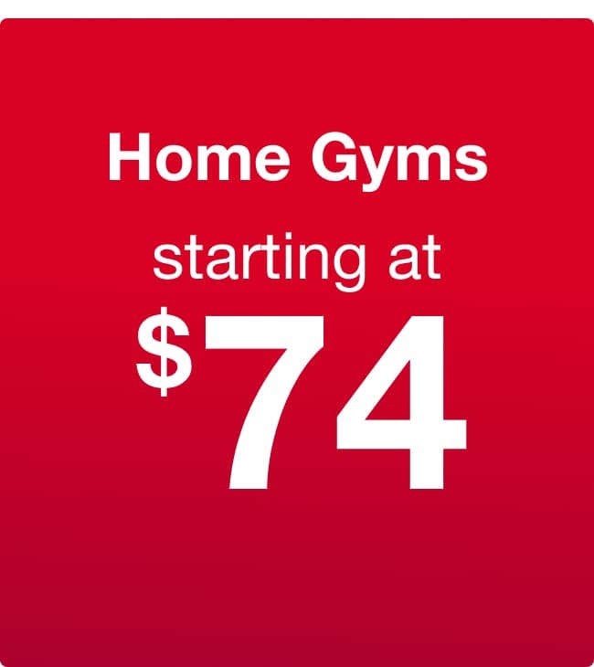 Home Gyms Starting at $74