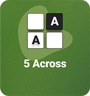 5 Across Game