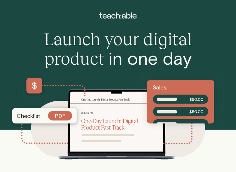 teach:able - Launch your digital product in one day