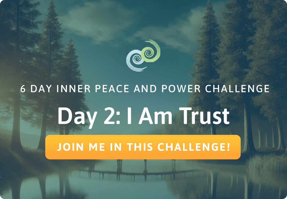 Load All Images to View - Image Description: An image of a walkway over water lined with evergreen trees that says 