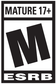 ESRB M: Mature 17+.