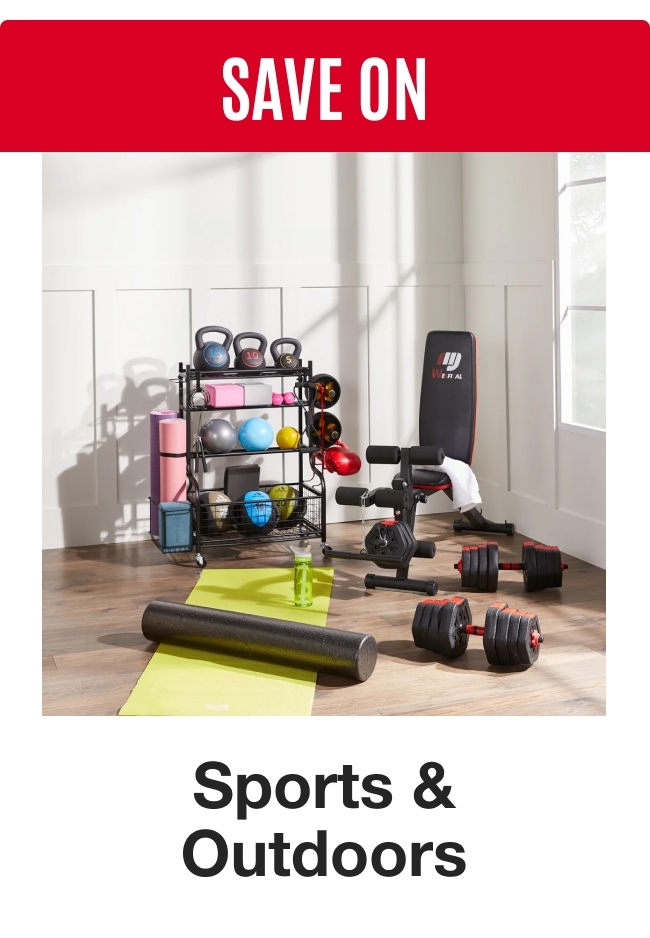 Save on Sports and Outdoors