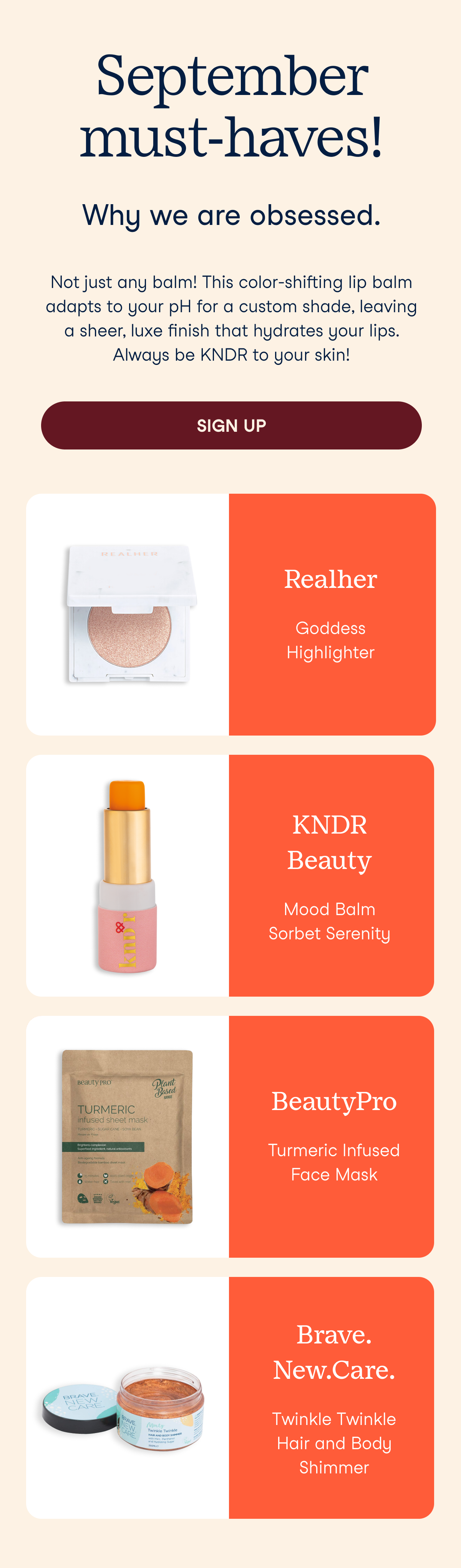 Fall into beauty bliss!