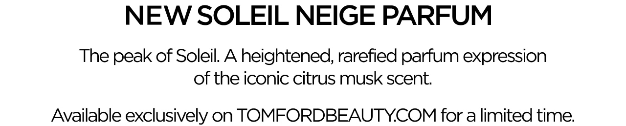 NEW SOLEIL NEIGE PARFUM