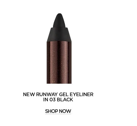 NEW RUNWAY GEL EYELINER IN 03 BLACK