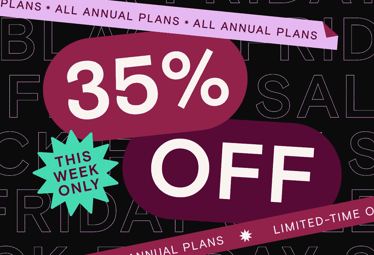 teach:able - Save 35% on annual plans-this week only!