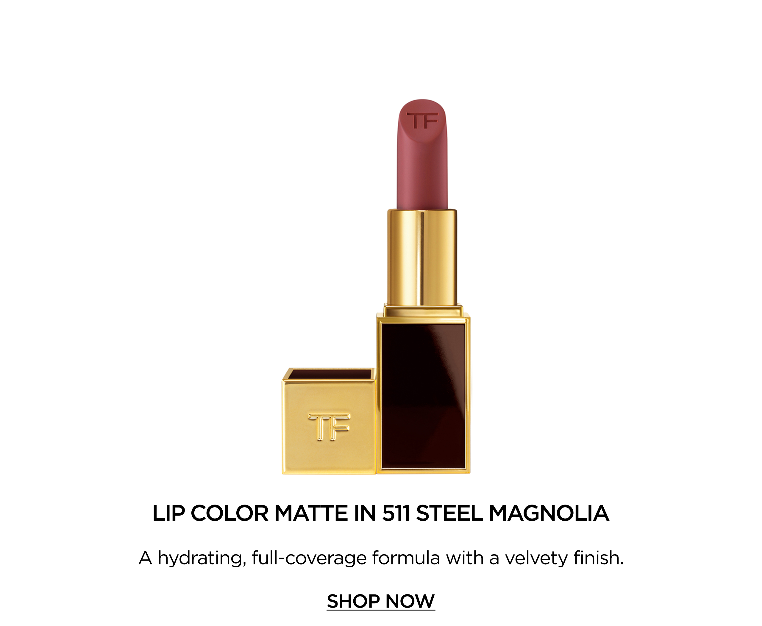 LIP COLOR MATTE IN 511 STEEL MAGNOLIA