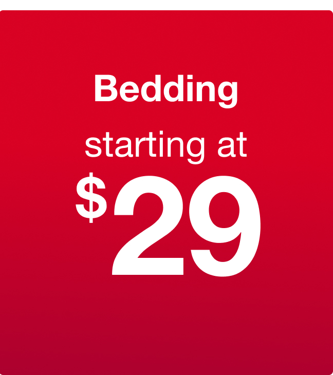 Bedding Starting at $29