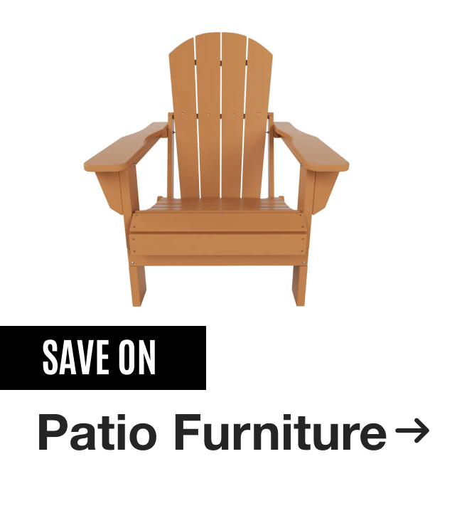 Save on Patio Furniture
