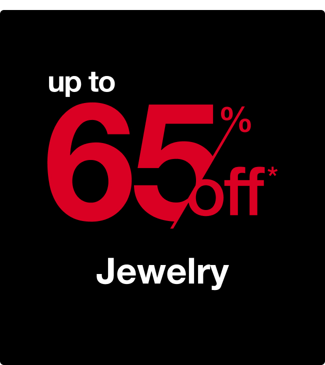 Up to 65% off Jewelry