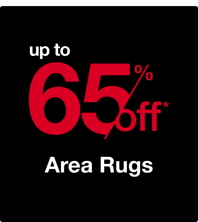 Up to 65% off Area Rugs