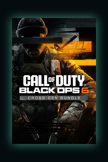 Key art for Call of Duty: Black Ops 6 featuring an operator with their facial features obscured.