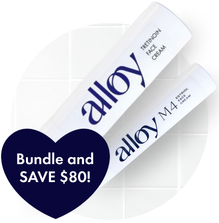 Alloy M4 Estriol Face Cream and Tretinoin. Bundle and Save $80!