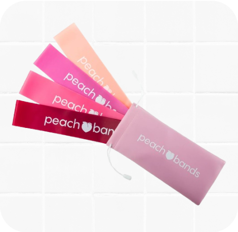 Image of Peach Bands Set
