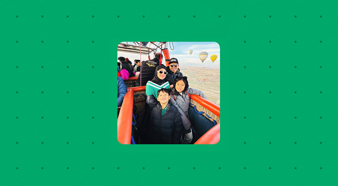 Image Description: A gif of people around the world participating in various activities. Colorful badges overlap the images. 