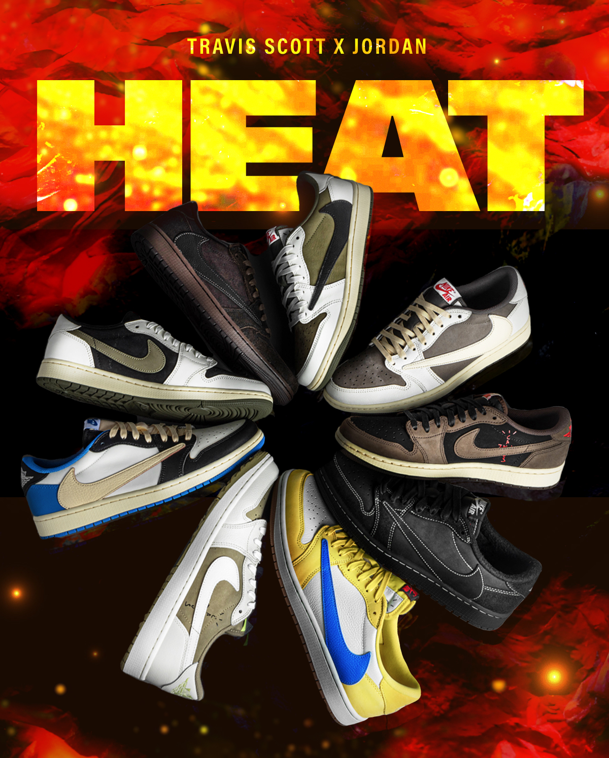 Travis Scott x Jordan - Click to Shop Now