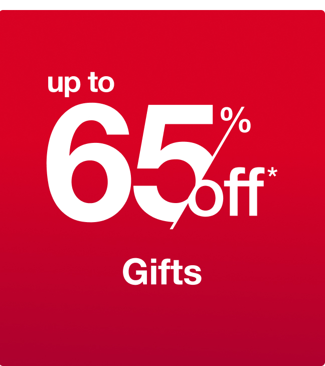 Up to 65% off Gifts
