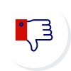 thumbs down