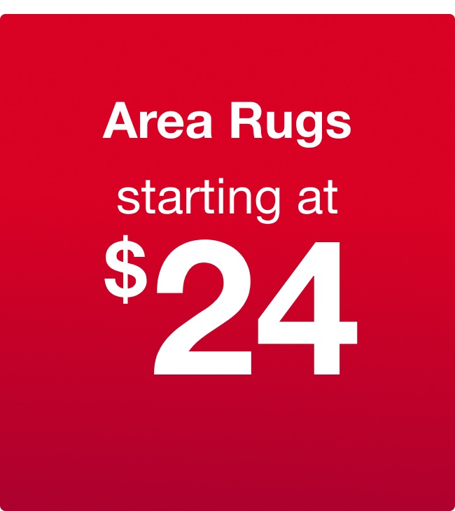 Rugs starting at $39