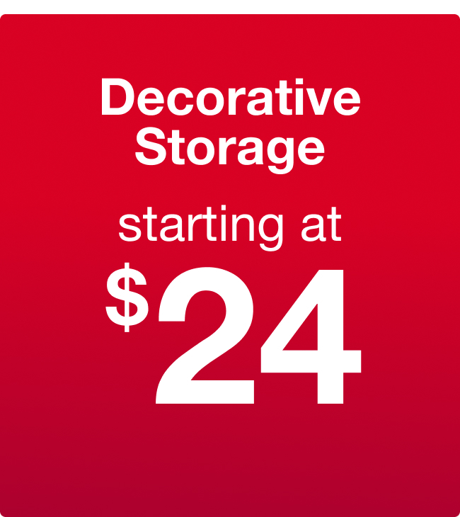 Decorative Storage