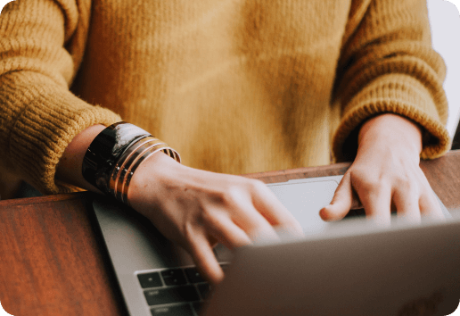A kid using their tablet outside