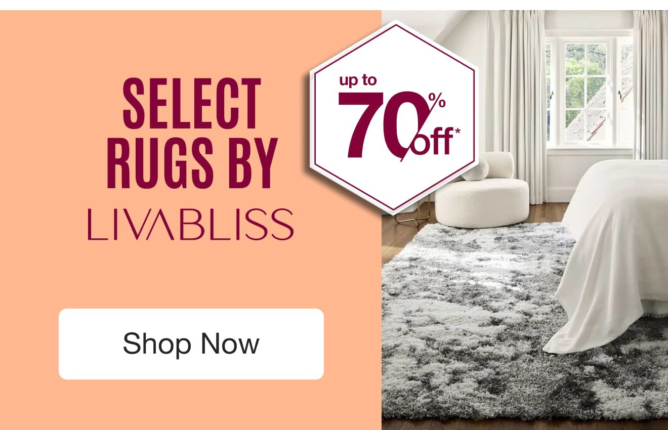 UP TO 70% OFF Select Rugs by Livabliss*