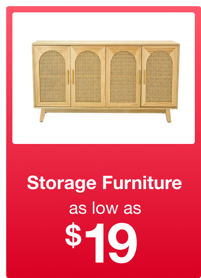 Storage Furniture as lowas $19