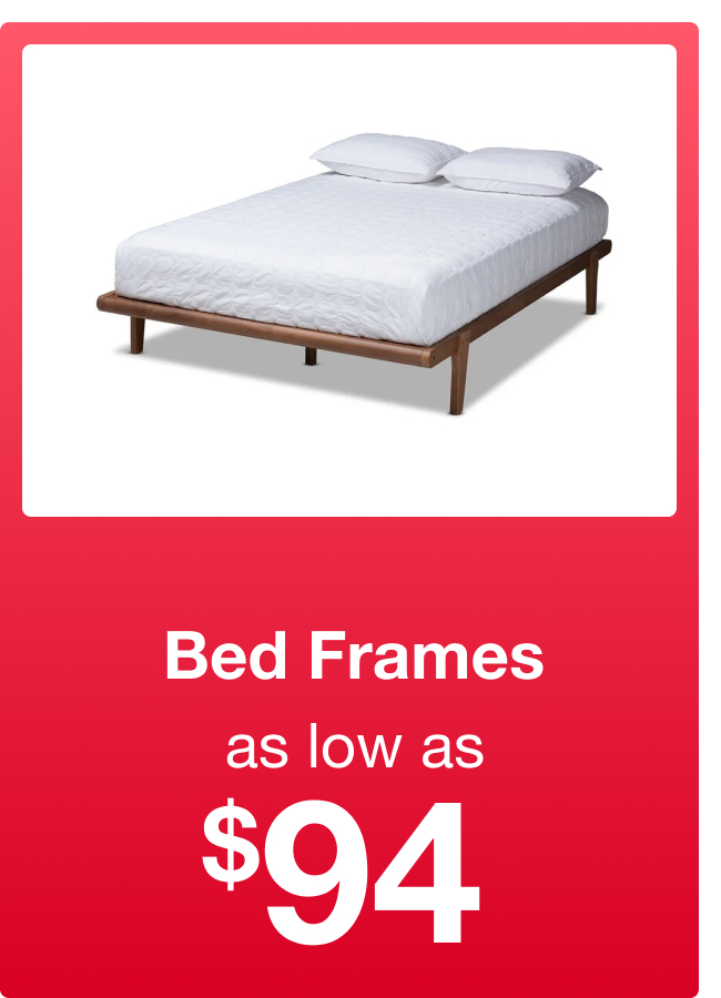 Bed Frames as low as $94