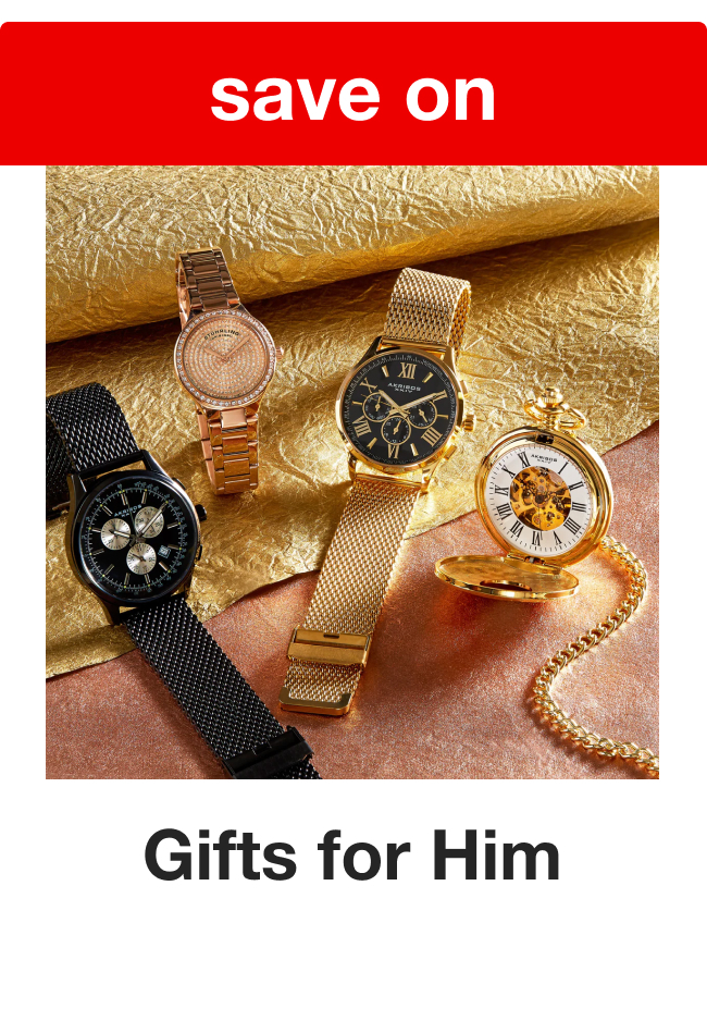 Save on Gifts for Him