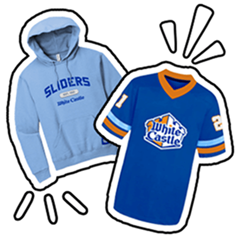 Image of merch. Select this link to shop now.