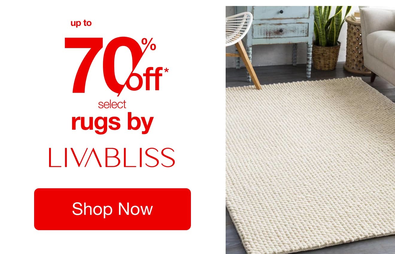 UP TO 70% OFF Select Rugs by Livabliss*