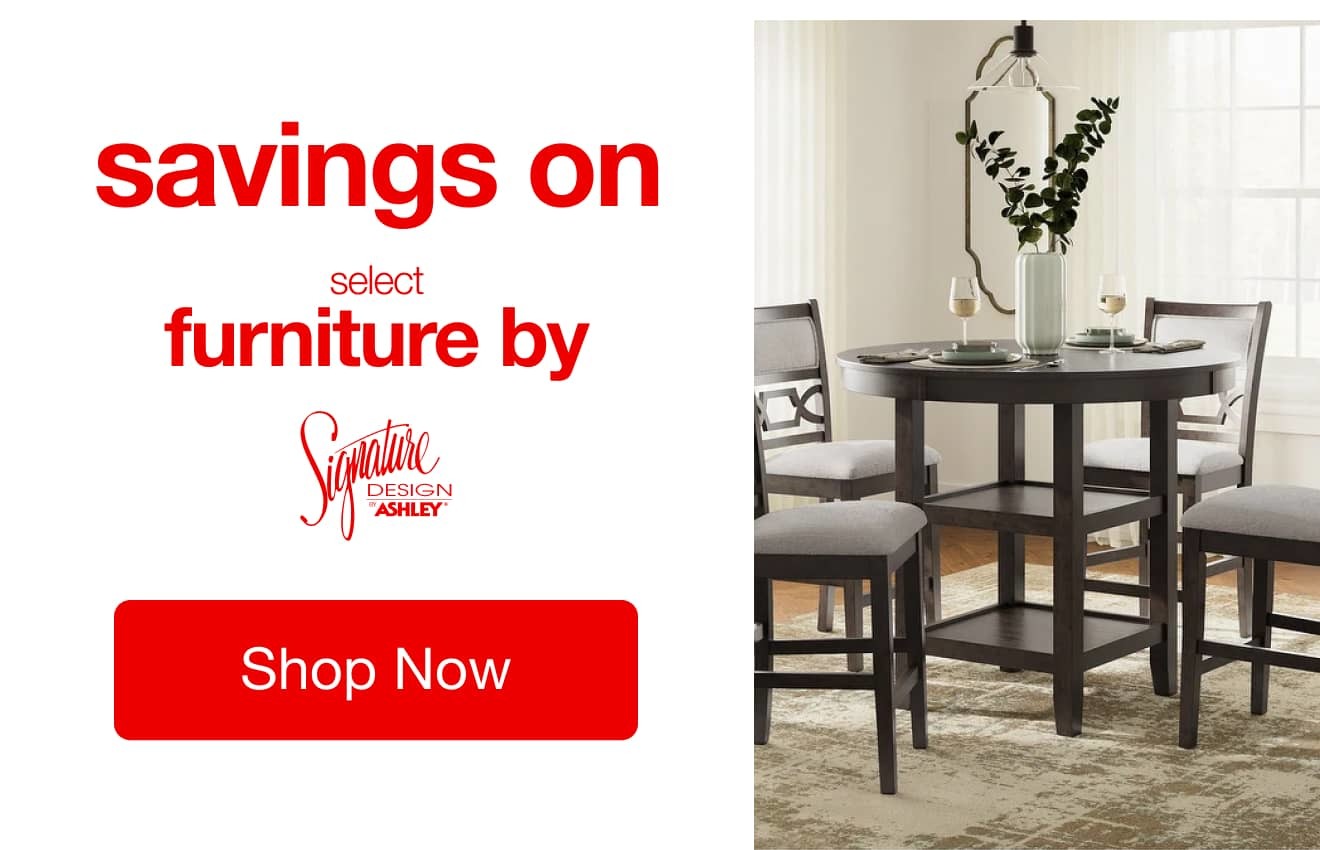 Savings on Select Furniture by Signature Design by Ashley*