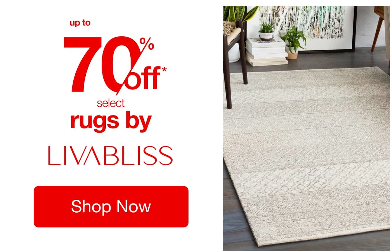 UP TO 70% OFF Select Rugs by Livabliss*
