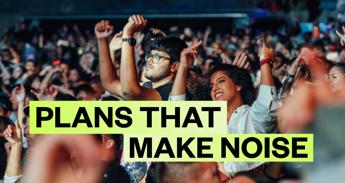 Plans that make noise Plans that make noise