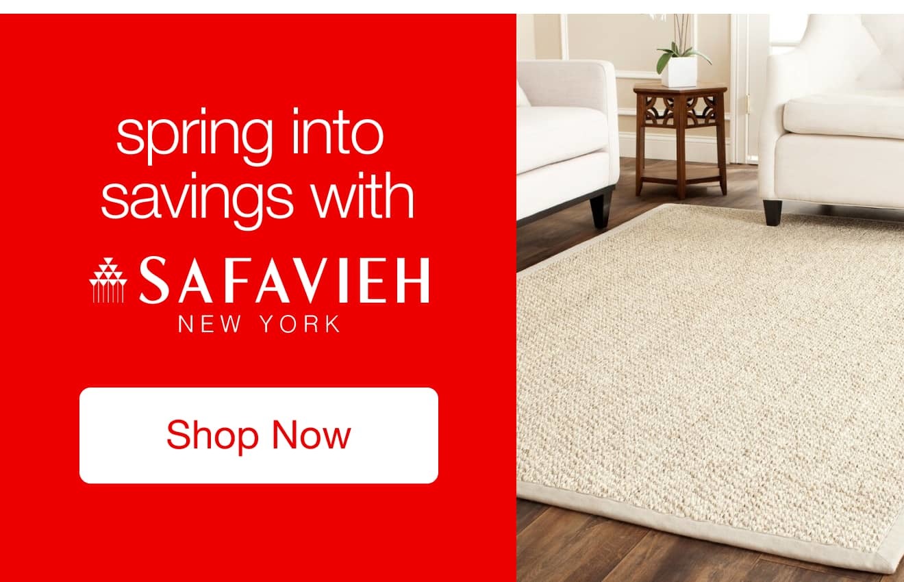 Spring into Savings with Safavieh's Deals!