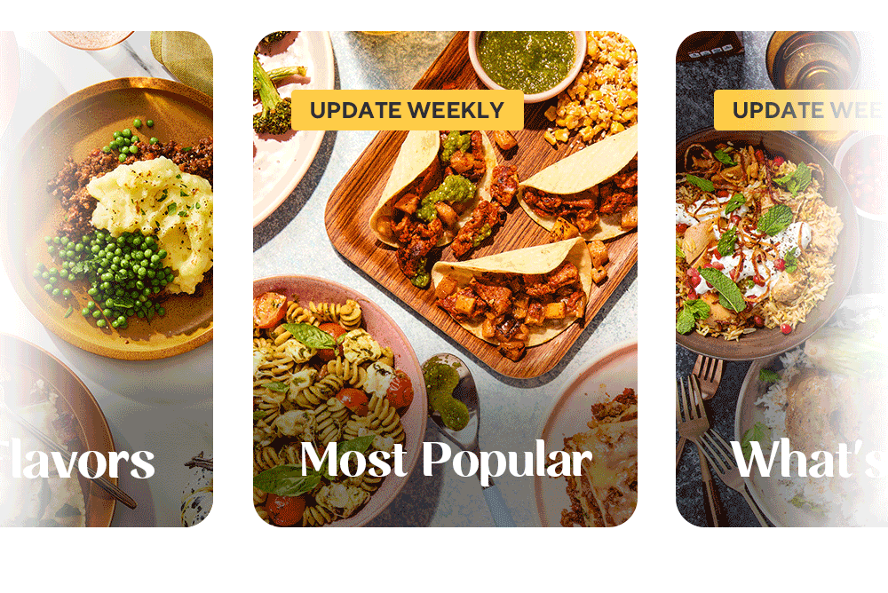 Our meals are made fresh by real chefs in local kitchens and delivered weekly